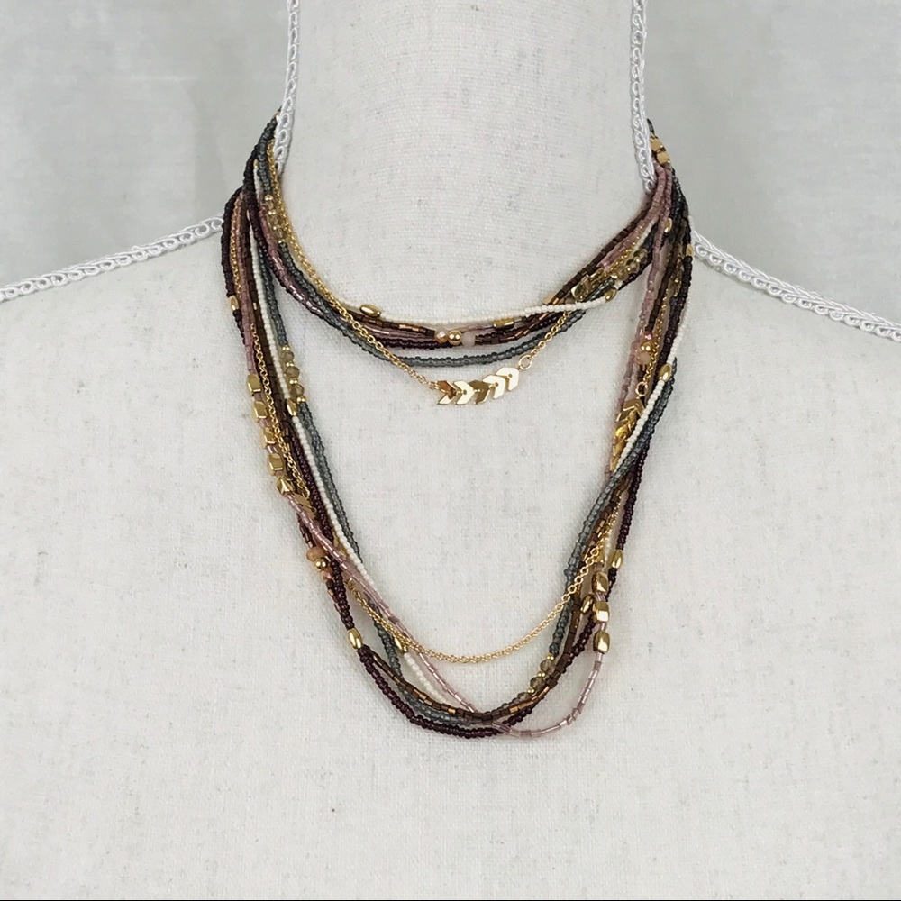 5 different kinds of necklaces in 1 (never worn)